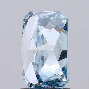 Radiant 2,47 ct Fancy Vivid Blue VVS2 - Product Image 3