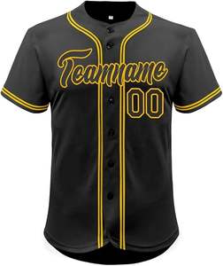 Vêtements de sport professionnels de baseball et de softball les plus populaires Nouveau modèle élégant Maillot à impression personnalisée Ensembles d'uniformes les plus vendus - Product Image 5