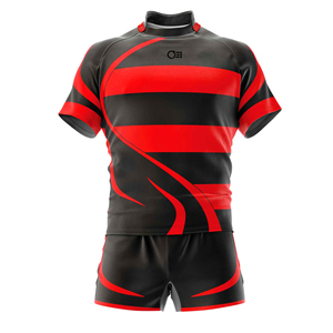 Uniforme de rugby al por mayor diseño en relieve por encargo alta calidad OEM ODM precio de fábrica Pakistán - Product Image 1