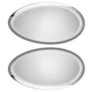 Bandeja de Servicio de Acero Inoxidable de Alto Brillo Diseñada para Banquetes de Boda y Elegantes Arreglos de Mesa - Product Image 4