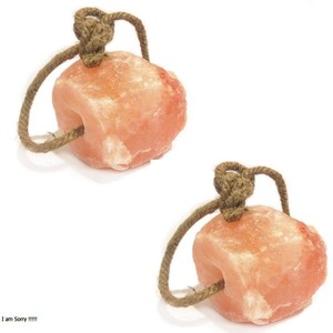 喜马拉雅动物舔盐舔天然形状有机材料喜马拉雅盐块牲畜圆形带绳称重 - Product Image 1