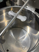 Pasteurisateur automatique de lait et de yaourt 300L, cuve de production en acier inoxydable avec refroidissement et chauffage