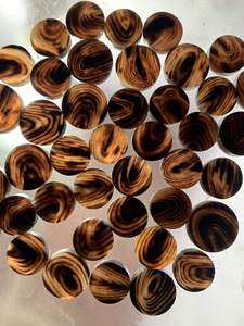 High Demand Natural Horn Blanks <b>Buttons</b> Raw Technique DIY Sewing Projects Accessory for <b>Blazers</b> Suits Coats Garments - Product Image 5