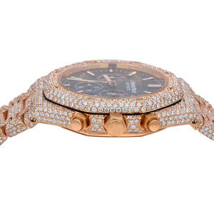 High Shine Custom Iced Out Moissanite <b>Watch</b> VVS Trending Best Seller Hot Sale Hip Hop Bling Statement Men Luxury Premium OEM - Product Image 4