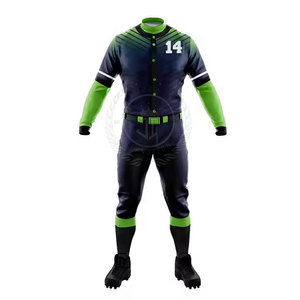 Uniformes de Béisbol Transpirables Personalizados de Alta Calidad, 100% Poliéster, Ropa de Equipo, Nueva Llegada - Product Image 2