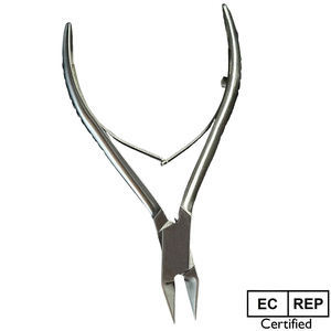 Cortaúñas profesional de acero inoxidable Premium, diseño de hoja curva para dedos de cutícula afilados, herramienta de Podología - Product Image 4