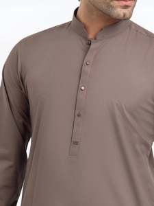 Salwar Kameez traditionnel pakistanais pour homme, tenue de mariage, robe musulmane pour les fêtes et événements de l'Aïd, marque personnalisée - Product Image 3