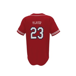Jersey de béisbol, venta al por mayor, 100% poliéster, uniforme de béisbol, diseño de Jersey de rayas personalizado con estilo informal, 170 gramos de peso de tela - Product Image 6