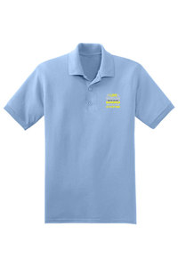 220-280gsm ผ้าฝ้ายเป็นมิตรกับสิ่งแวดล้อมน้ำหนักมากสำหรับผู้ชายเสื้อยืดปักโลโก้กอล์ฟสไตล์ลำลอง - Product Image 6