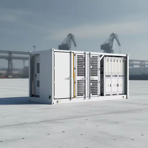 Contenedor de Almacenamiento de Energía BESS de 20 pies, 3.7MWh/5MWh, Llave en Mano, EPC, LiFePO4, Refrigeración Líquida, FM200, Híbrido, UN38.3, IEC62619 - Product Image 1