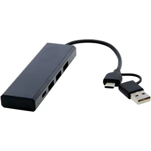 ฮับ USB อลูมิเนียมรีไซเคิลรักษ์โลก ของแจกส่งเสริมการขายจาก Rise - Product Image 3