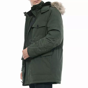 Parka Profesional para Hombre, Corte Ajustado, Informal, Gruesa, para Exteriores, con Personalización - Product Image 4