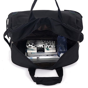 Sac de voyage pliable royal de luxe, sac de sport, sac de sport portable léger avec fermeture éclair, sac à bandoulière durable, doublure en polyester, service OEM - Product Image 2