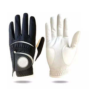 Guantes de Golf para Hombre de Cuero Genuino de la Mejor Calidad, Suaves y Duraderos, Impermeables, con Logotipo Personalizado, Cierre de Velcro, Cabretta - Product Image 5