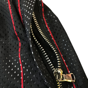 Pantalones cortos de malla para correr con logotipo personalizado para hombre, cintura elástica cómoda, poliéster, malla gruesa, estampado por sublimación, ribete lateral personalizado XS 6XL - Product Image 4