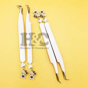 Pinzas de Acero Inoxidable Profesionales con Diseño de Hello Kitty, Pinzas para Pestañas con Logotipo y Color Personalizables para Pestañas de Visón - Product Image 6