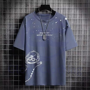 Vente en gros d'usine de T-shirts grande taille pour hommes T-shirt confortable à manches courtes à séchage rapide fabriqué au Pakistan - Product Image 4