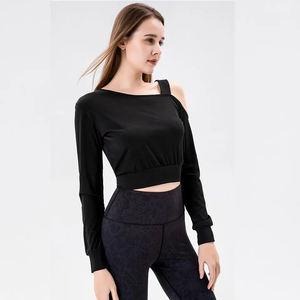 เสื้อยืดกีฬาโอเวอร์ไซส์ผ้าฝ้าย100% สำหรับผู้หญิงเสื้อผ้าถักแขนสั้นทรงหลวม - Product Image 2