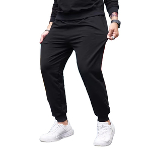 กางเกงพลัสไซส์ทรงหลวมสำหรับผู้ชายเสื้อผ้าแนวสตรีททรงหลวมดีไซน์แบบสตรีทเข้ารูปหรูหราทำจากวัสดุคุณภาพระดับพรีเมียม - Product Image 4