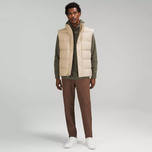 Gilet à capuche de haute qualité, demi-manches, veste sans manches pour homme, gilet matelassé respirant pour homme, gilet matelassé d'hiver tendance pour homme - Product Image 2