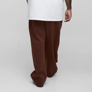 Pantalons de survêtement décontractés surdimensionnés pour hommes en polyester/coton mélangé imprimé sur mesure avec tissu en toile - Product Image 2