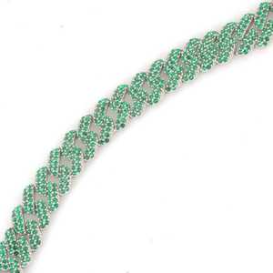 GM yeil Tal gurmet zincir bilekik กำไลข้อมือสีขาวสำหรับผู้หญิง - Product Image 3