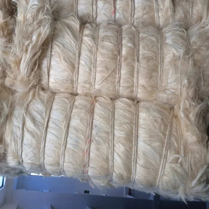 Sisal Fiber Bleached White 100% Natural / quality sisal fibre / raw sisal fibre material