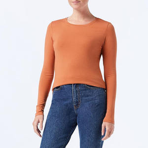 T-shirt en coton imprimé le plus vendu pour femmes T-shirt respirant de qualité supérieure entièrement personnalisé pour les femmes - Product Image 4