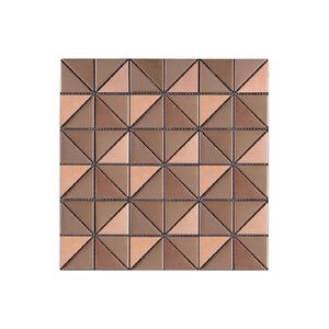 Top Sales Kitchen <strong>Bathroom</strong> Use 1.0mm Thickness Stainless Steel Mosaic Tile in Stock Price Per kg - Product Image 5