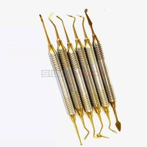 Instruments de remplissage composite dentaire SIGAL 6 pièces en acier inoxydable, instruments chirurgicaux dentaires orthodontiques - Product Image 2