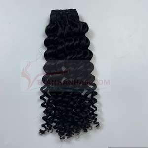 Paquets de cheveux Remy birmans et vietnamiens de haute qualité non traités grand stock avec des vagues et des boucles naturelles alignées sur les cuticules - Product Image 6