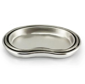 เครื่องมือผ่าตัดแบบแมนนวลถาดใส่ไตทำจากสแตนเลสอุปกรณ์ผ่าตัดพื้นฐาน - Product Image 1
