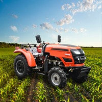 Mini-Tracteur Agricole 50 CV avec Motoculteur Rotatif pour Opérations Champêtres
