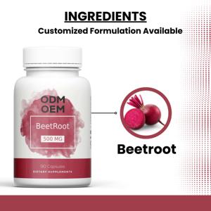 Extracto de Remolacha 100% Puro de Alta Calidad, Cápsulas Orgánicas de Raíz de Remolacha Roja - Marca Vanity Vision, Uso en Bebés y Niños, Botella de Hierbas - Product Image 2