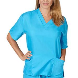 Medical <b>Scrubs</b> Uniforms Women <b>Scrub</b> Nurse Uniform <b>Top</b> for Hospital OEM Service <b>scrub</b> nurse - Product Image 1