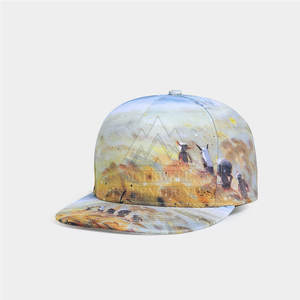 หมวกเบสบอลผ้าฝ้ายทำจากผ้าฝ้ายออกแบบล่าสุดสำหรับผู้ใหญ่หมวกเบสบอลออกแบบได้ตามต้องการ - Product Image 1