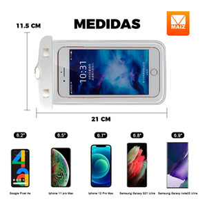Étui étanche pour téléphone portable - Couleurs assorties - Product Image 6