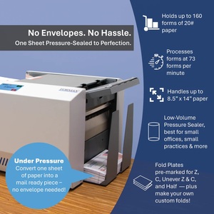 DOORSTEP DELIVERY <b>Plastic</b> IntelligentControl for FD1406 Automatic Paper-<b>Folder</b> DigitalControl Machines USA - Product Image 3