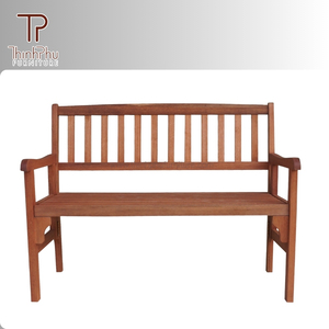 Banco Moderno de Madera Maciza de Acacia con Mesa Emergente, Muebles de Exterior para Parques, Centros Comerciales, Hoteles y Villas - Muebles Thinh Phu - Product Image 1