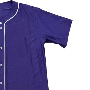 Jerseys de béisbol de desgaste universitario con cuello en V bordado personalizado para unisex - Product Image 5