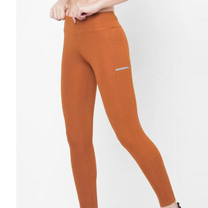 Dernière collection Leggings de yoga pour femmes en coton/fibre de bambou respirant à séchage rapide Taille élastique Poche invisible Toutes saisons - Product Image 3