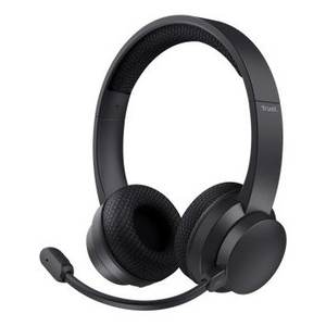 Auriculares Inalámbricos Trust Ayda con Bluetooth y Micrófono, Auriculares Negros Especializados Modelo 25463 0944235 - Product Image 1