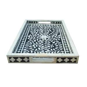 Plateau de service traditionnel fait main pour la vie à la maison et les restaurants pour la décoration intérieure - Product Image 1