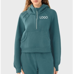 Sudadera Corta con Capucha para Mujer, Top Corto, Sudadera con Capucha, Sudadera Corta para Mujer - Product Image 1