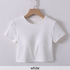 Nouveau débardeur côtelé pour femme, vêtements d'été basiques pour la gym, l'entraînement, le yoga et le fitness - Product Image 3