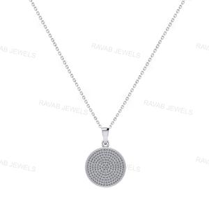 Conjunto de joyería fina de plata de ley 2025 sólida personalizada 925, collar de regalo de fiesta de boda atractivo elegante de circón chapado en oro para mujer - Product Image 2