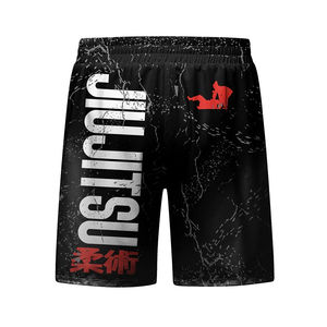 Nueva Camiseta de Jiu Jitsu para Hombre, Camiseta de MMA + Pantalones Elásticos, Transpirables, de Secado Rápido, Ropa Deportiva Brasileña para Grappling, BJJ, Boxeo - Product Image 6