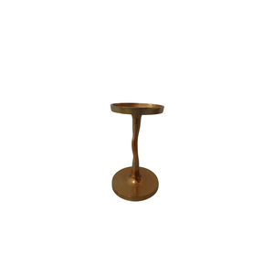 Pilar de vela de metal para decoración del hogar, soporte de vela de níquel áspero y soporte para decoración de boda hecho a mano - Product Image 1