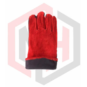 ถุงมือหนังกันกระแทก14นิ้วถุงมือทำงานจากจีนถุงมือหนังแฟชั่น - Product Image 4