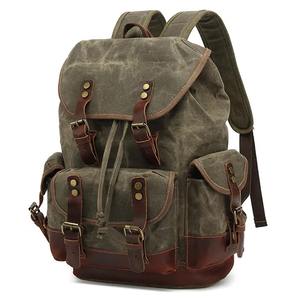 Wholesale trendy durable printed Fashion high quality Outdoor Comfortable <b>Stylish</b> high Manufacturer leather drawstring <b>backpack</b> - Product Image 6